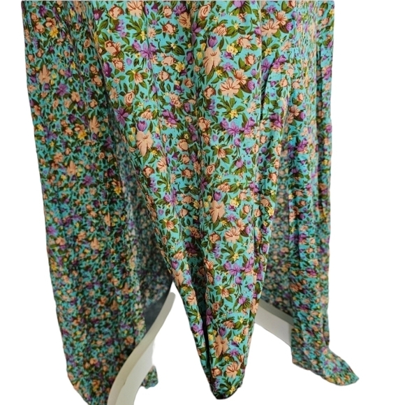 Silk & Salt Floral Halter Split Maxi Dress - Picture 8 of 15